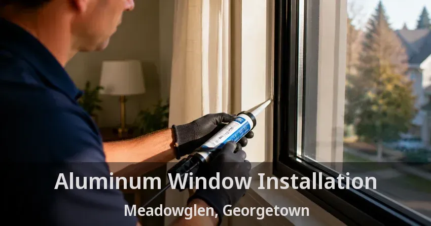 Aluminum Window Installation Meadowglen, Georgetown - ON