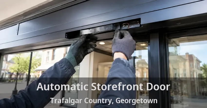 Automatic Storefront Door Trafalgar Country, Georgetown - ON