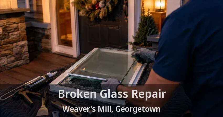 Broken Glass Repair Weaver's Mill, Georgetown - ON