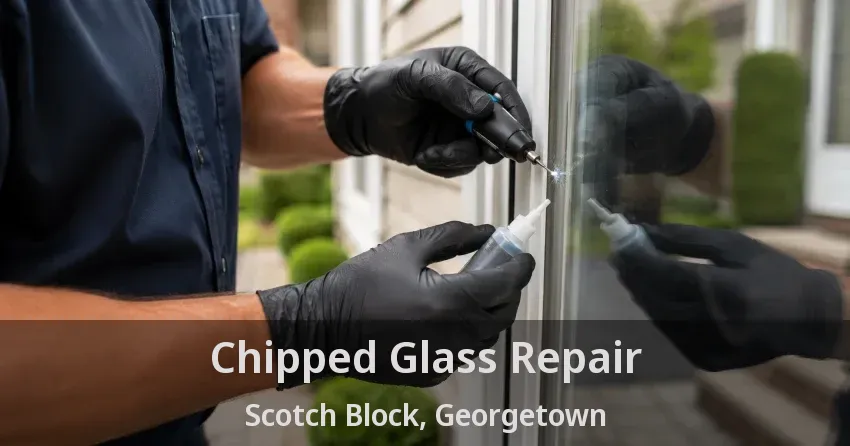 Chipped Glass Repair Scotch Block, Georgetown - ON
