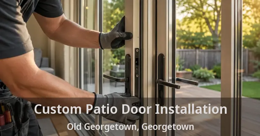 Custom Patio Door Installation Old Georgetown, Georgetown - ON