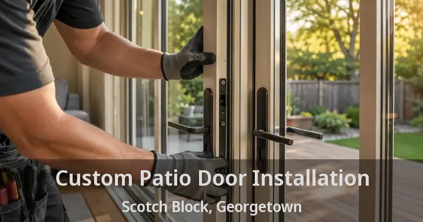 Custom Patio Door Installation Scotch Block, Georgetown - ON