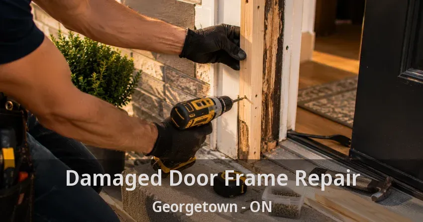 Damaged Door Frame Repair Georgetown - ON