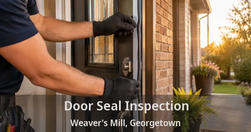 Door Seal Inspection Weaver's Mill, Georgetown - ON