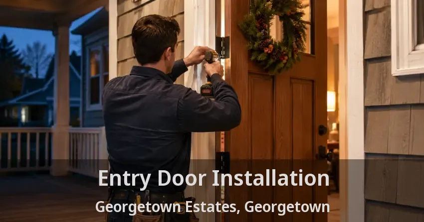 Entry Door Installation Georgetown Estates, Georgetown - ON