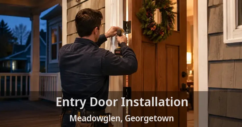 Entry Door Installation Meadowglen, Georgetown - ON
