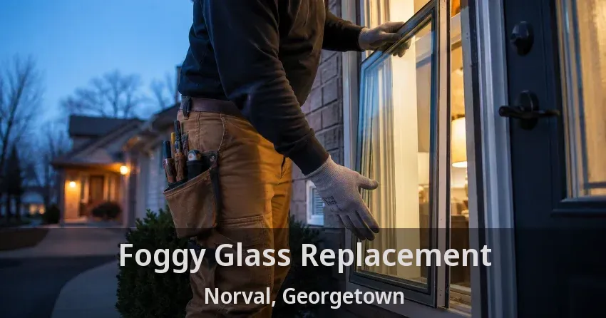 Foggy Glass Replacement Norval, Georgetown - ON