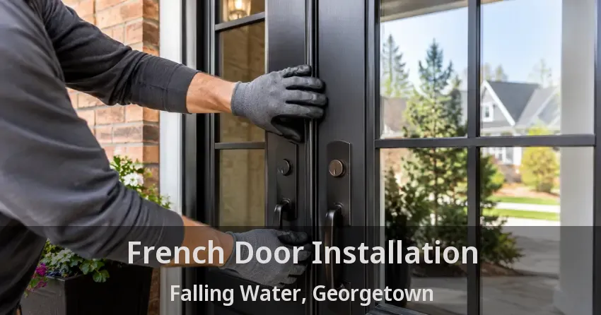 French Door Installation Falling Water, Georgetown - ON