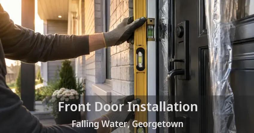 Front Door Installation Falling Water, Georgetown - ON