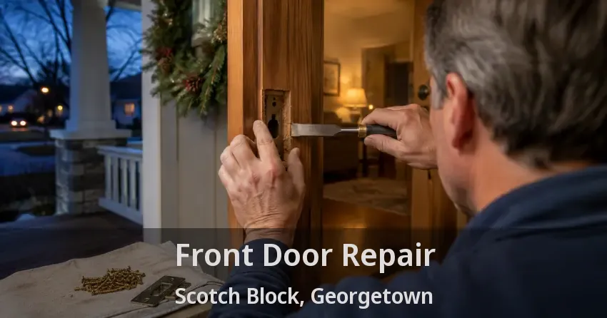 Front Door Repair Scotch Block, Georgetown - ON