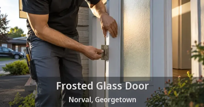 Frosted Glass Door Norval, Georgetown - ON