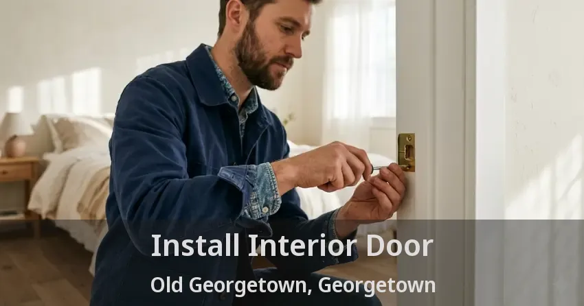Install Interior Door Old Georgetown, Georgetown - ON