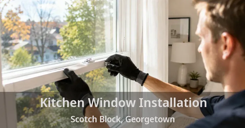 Kitchen Window Installation Scotch Block, Georgetown - ON