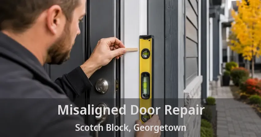 Misaligned Door Repair Scotch Block, Georgetown - ON