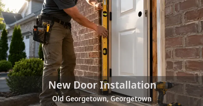 New Door Installation Old Georgetown, Georgetown - ON