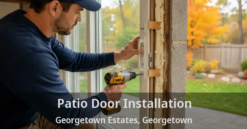 Patio Door Installation Georgetown Estates, Georgetown - ON