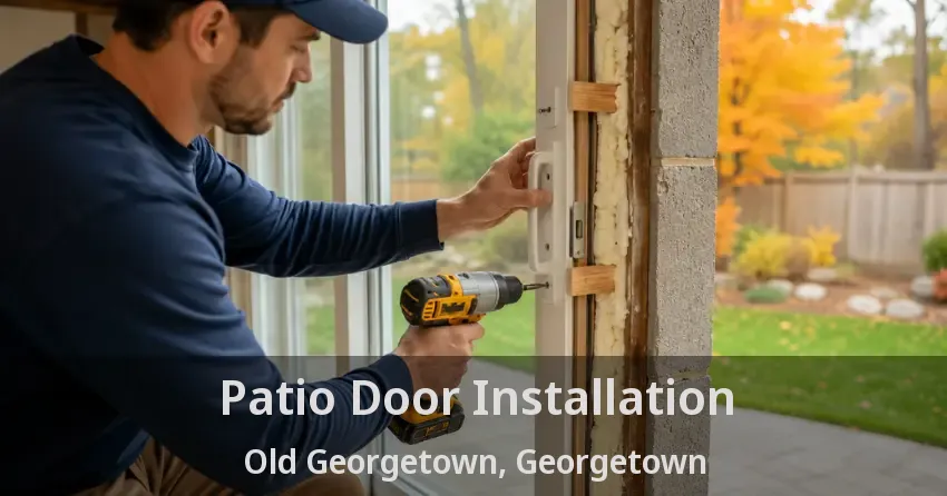 Patio Door Installation Old Georgetown, Georgetown - ON