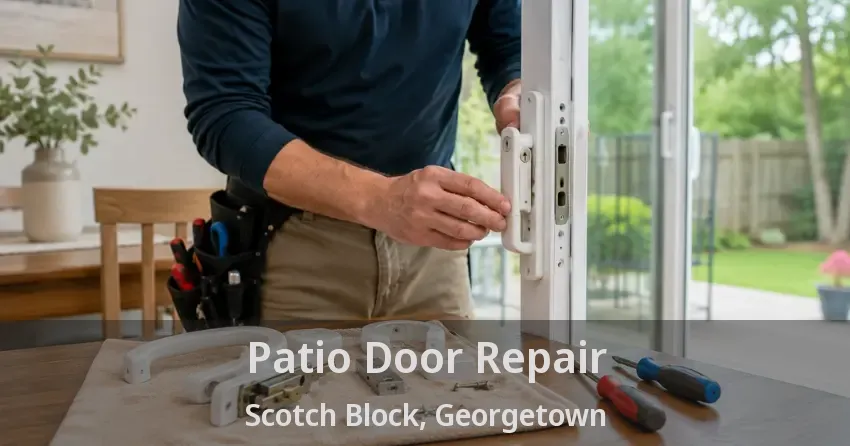 Patio Door Repair Scotch Block, Georgetown - ON
