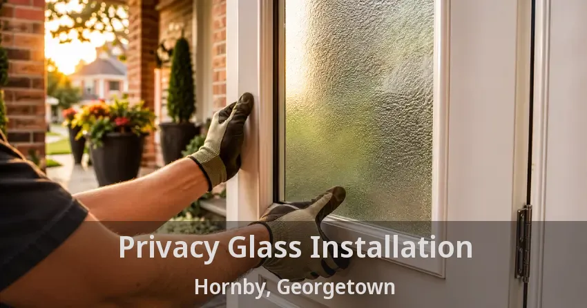 Privacy Glass Installation Hornby, Georgetown - ON