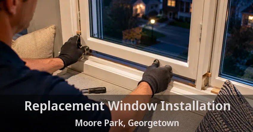 Replacement Window Installation Moore Park, Georgetown - ON