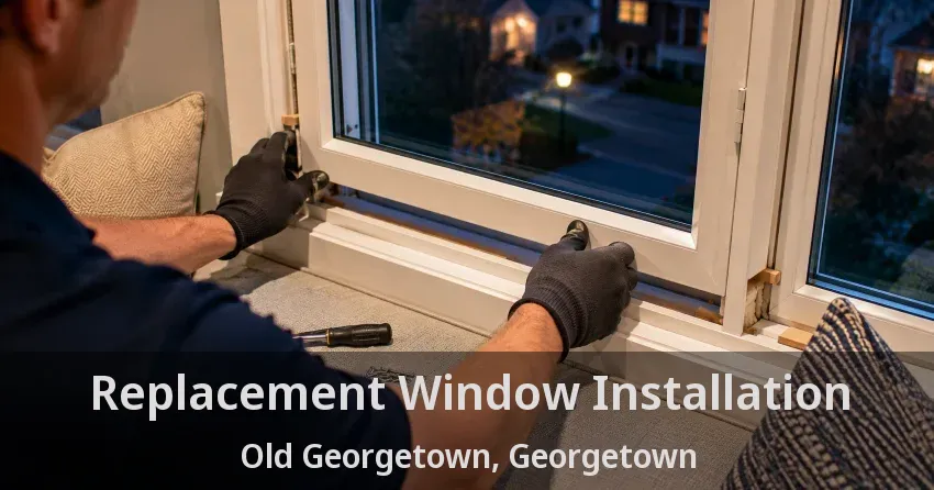 Replacement Window Installation Old Georgetown, Georgetown - ON