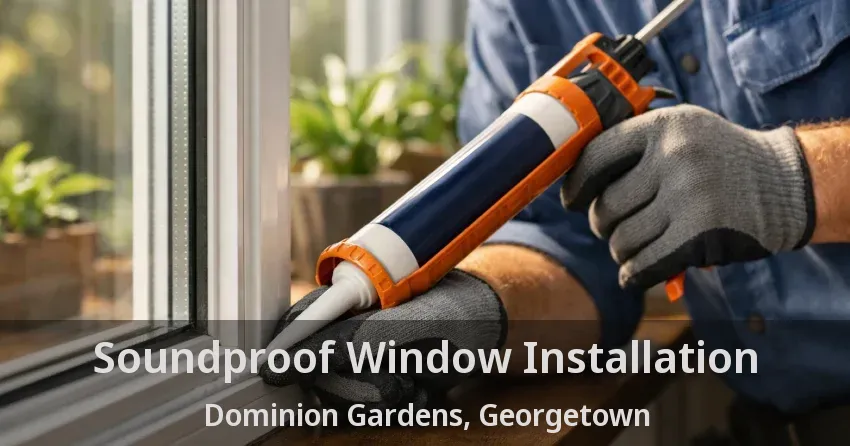 Soundproof Window Installation Dominion Gardens, Georgetown - ON