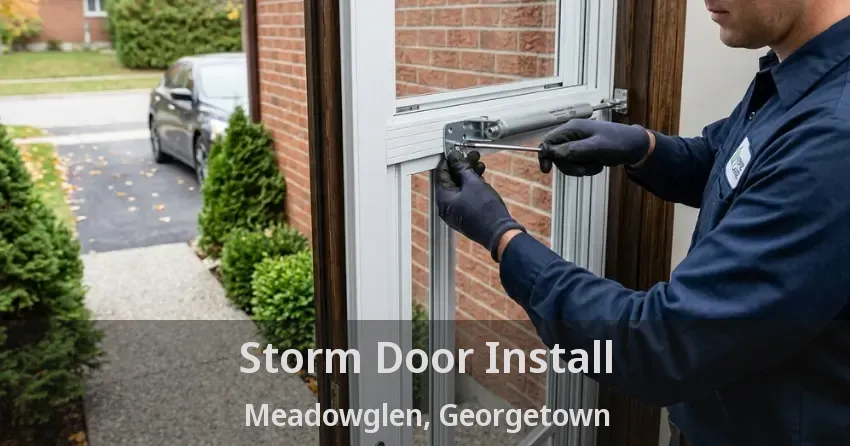Storm Door Install Meadowglen, Georgetown - ON