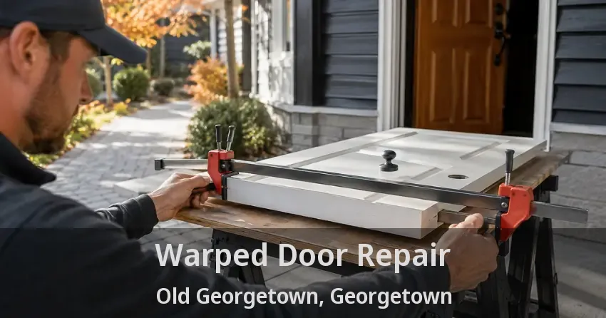 Warped Door Repair Old Georgetown, Georgetown - ON