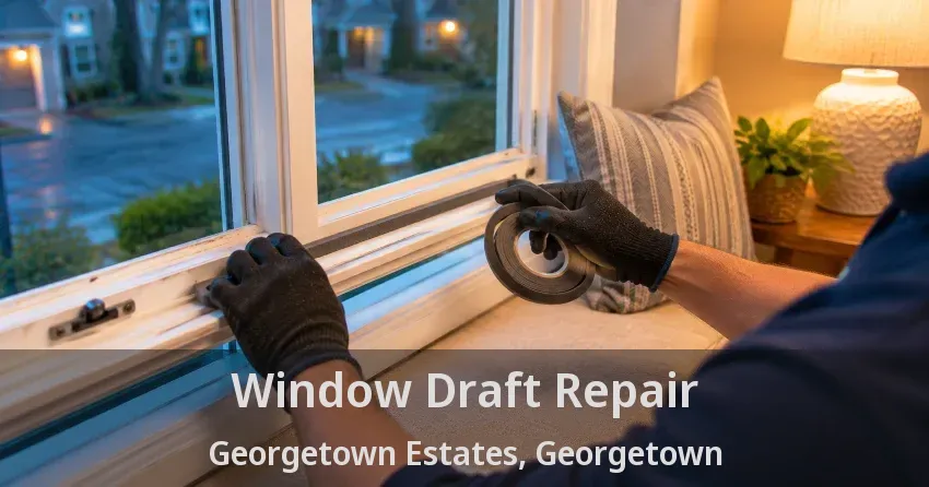 Window Draft Repair Georgetown Estates, Georgetown - ON