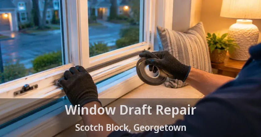 Window Draft Repair Scotch Block, Georgetown - ON