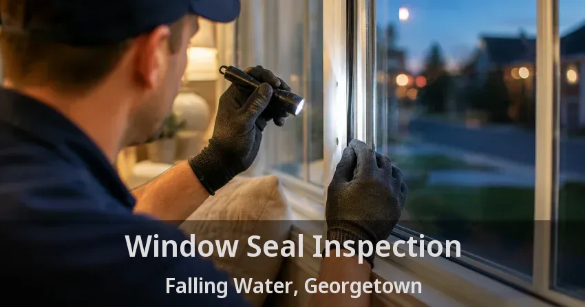 Window Seal Inspection Falling Water, Georgetown - ON