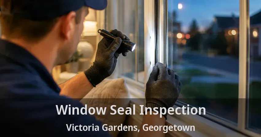 Window Seal Inspection Victoria Gardens, Georgetown - ON