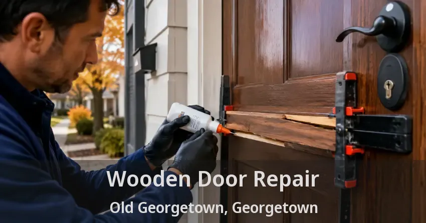 Wooden Door Repair Old Georgetown, Georgetown - ON