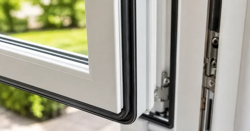 casement window cranked fully open in a Ashgrove, Georgetown home