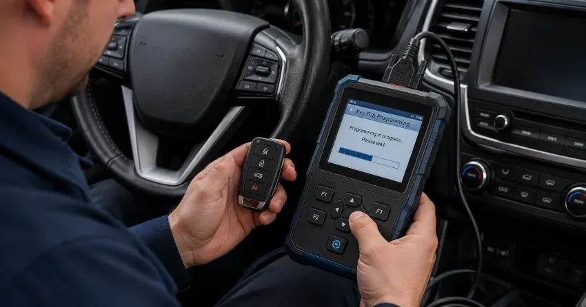 technician replacing ignition cylinder in Norval, Georgetown