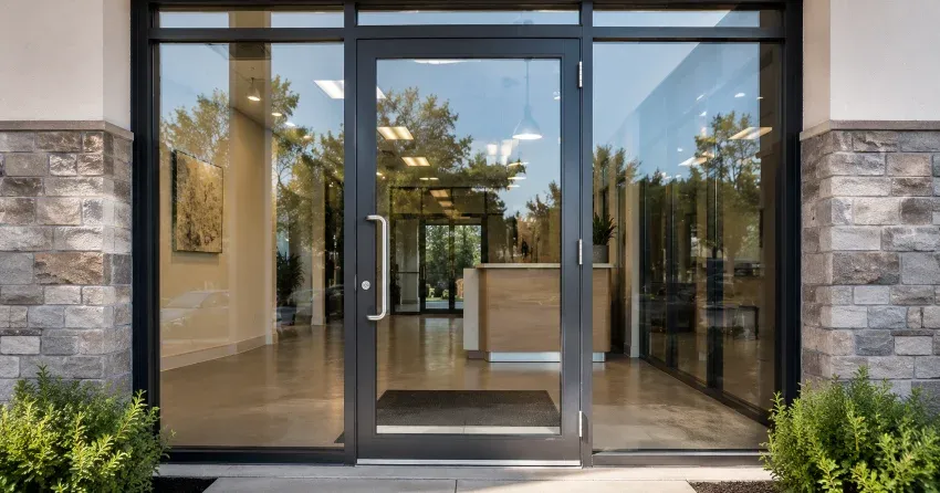 glass door installation sliding patio door in Georgetown